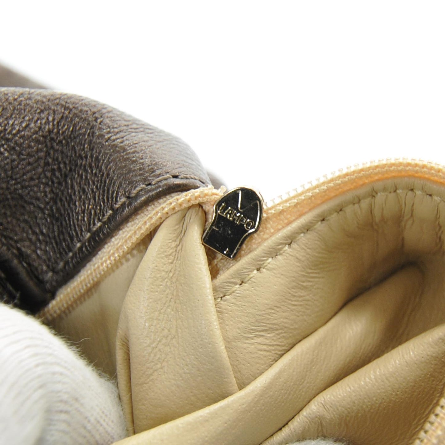 Luxe Ligne Flap Bag Bronze