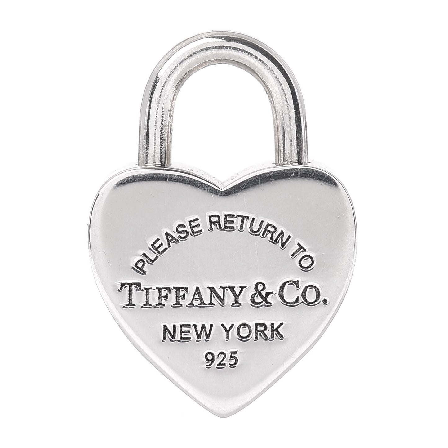Sterling Silver Return to Tiffany Heart Lock Pendant