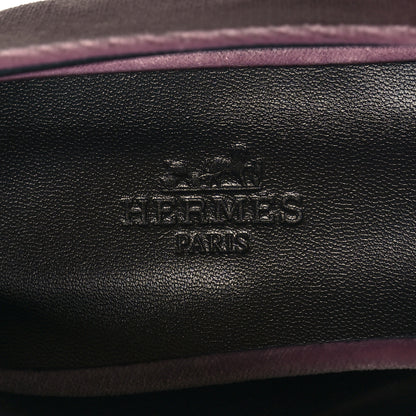 Hermes Velvet Jane Ballerina Flats 38.5 Bruyere 8 of 9