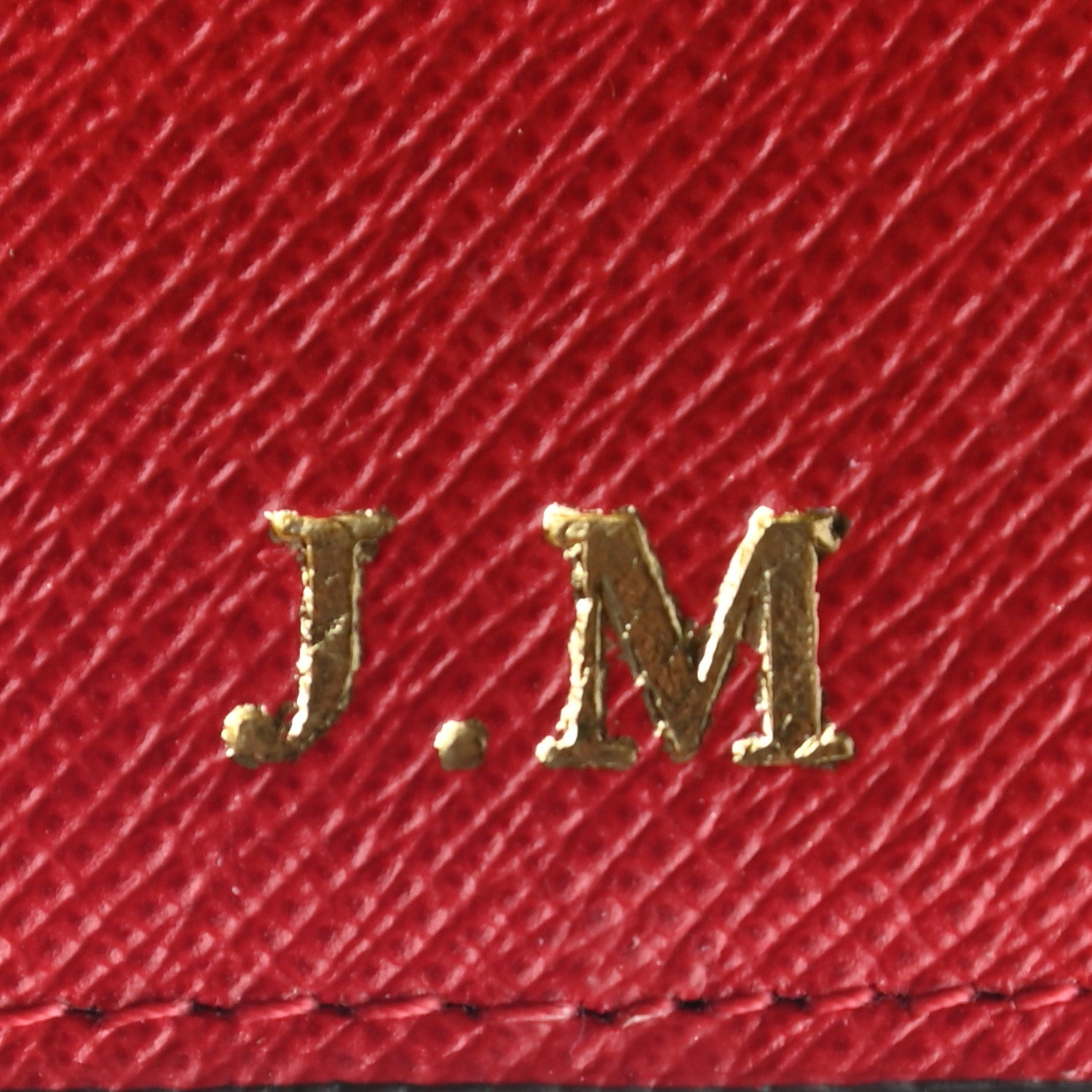 Louis Vuitton Damier Ebene Victorine Wallet Red 7 of 8