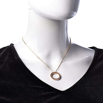 Cartier 18K Pink Gold LOVE Pendant Necklace 2 of 8
