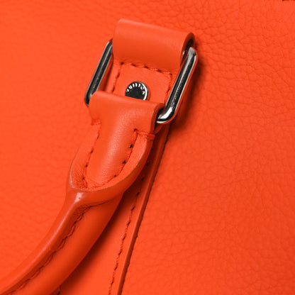 Louis Vuitton Grained Calfskin Aerogram Keepall XS Orange 10 of 10