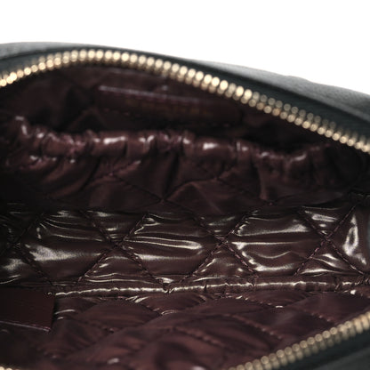 Chanel Caviar Quilted Small Curvy Pouch Cosmetic Case Black 5 of 10