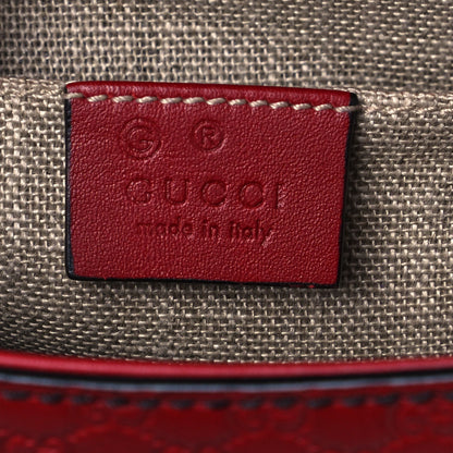 Gucci Microguccissima Medium Emily Chain Shoulder Bag Red 6 of 16