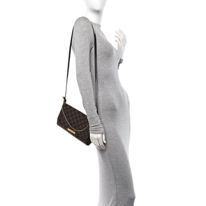 Louis Vuitton Damier Ebene Favorite MM 2 of 9