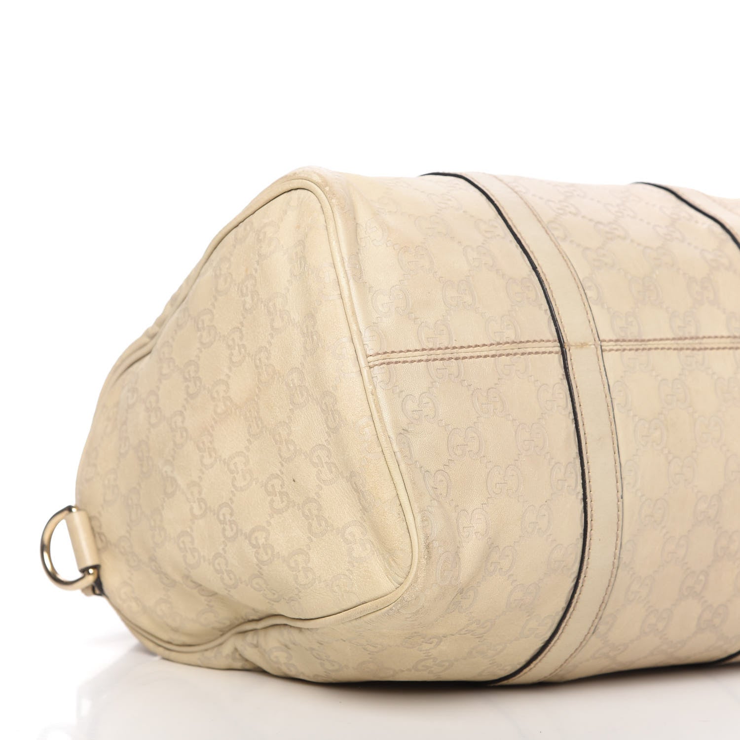 Gucci Guccissima Medium Joy Boston Off White 6 of 12