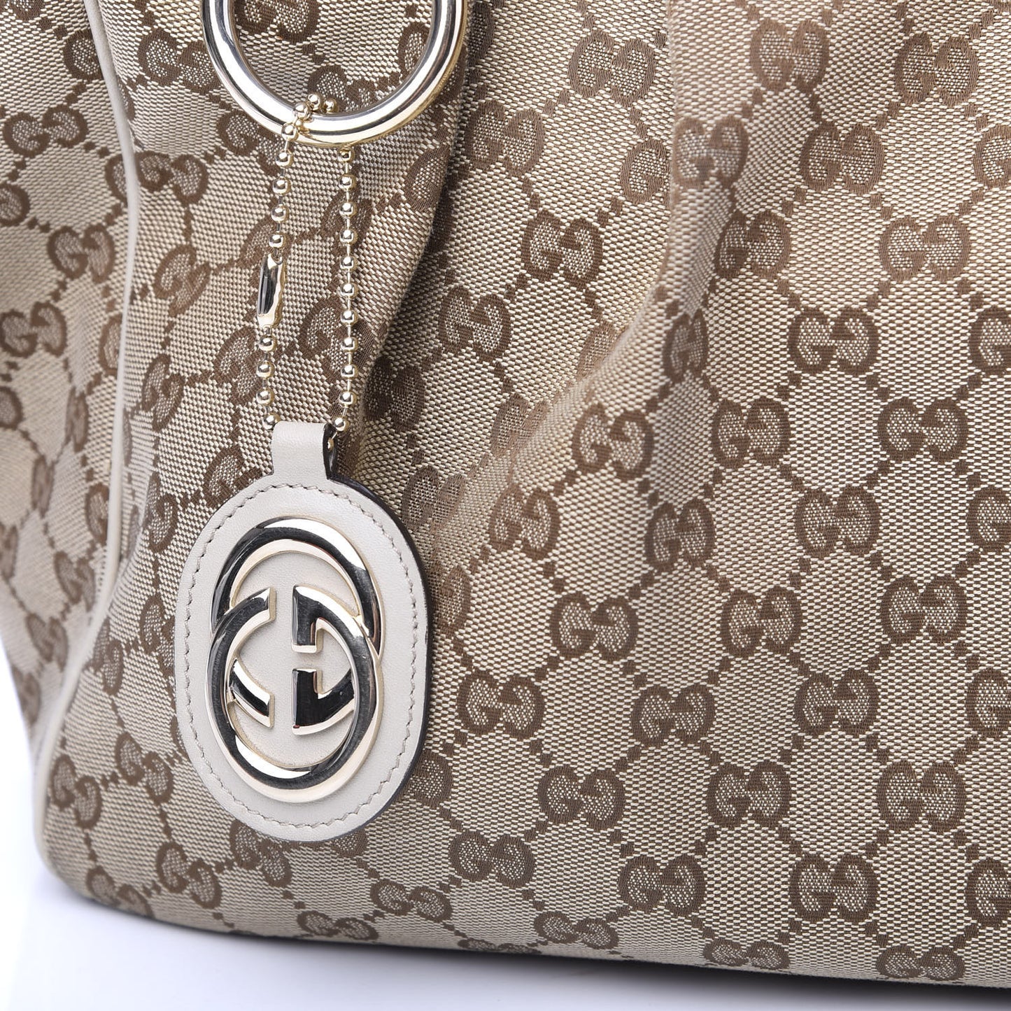 Monogram Medium Sukey Tote Off White