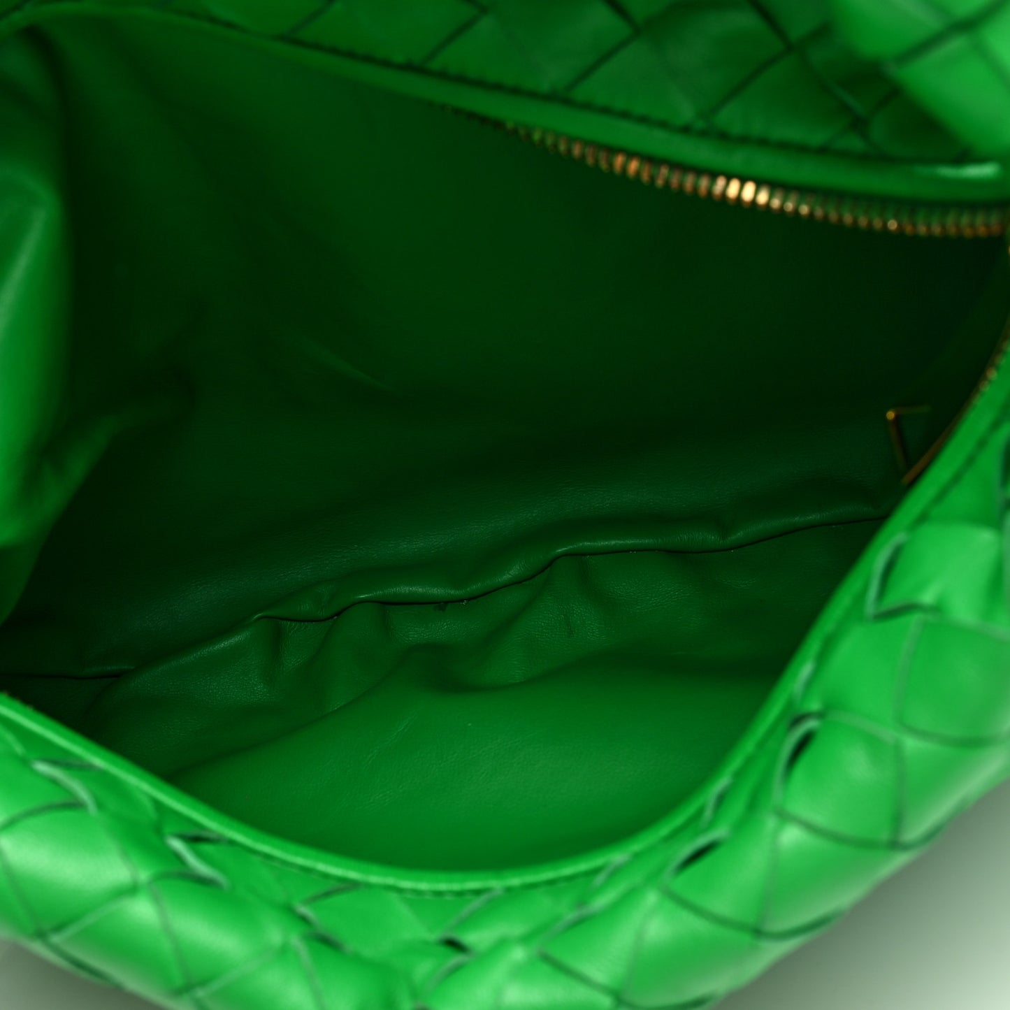 Nappa Intrecciato Teen Jodie Hobo Parakeet