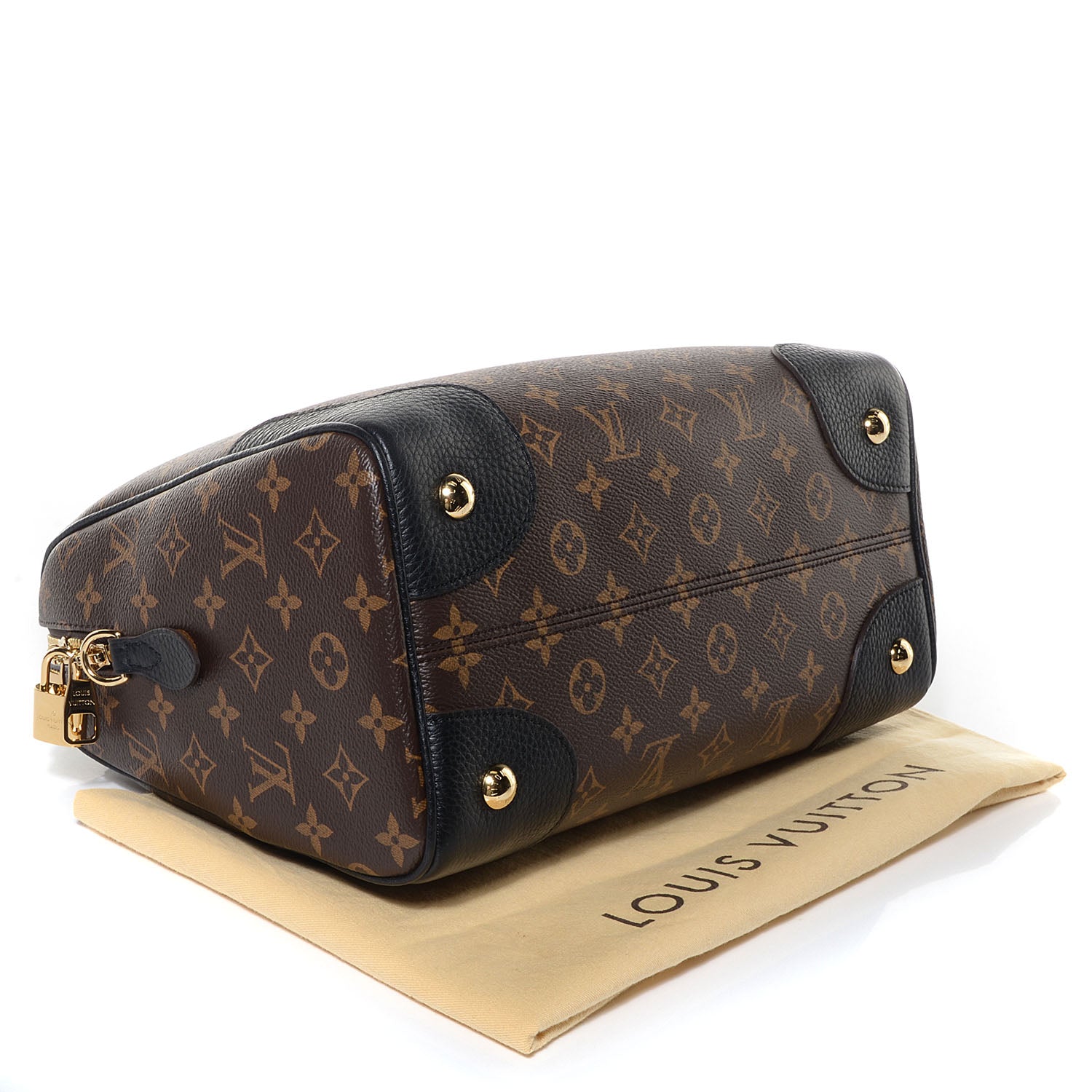 Louis Vuitton Monogram Retiro NM Black 4 of 8