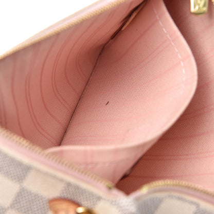 Louis Vuitton Damier Azur Neverfull MM GM Pochette Rose Ballerine 11 of 11