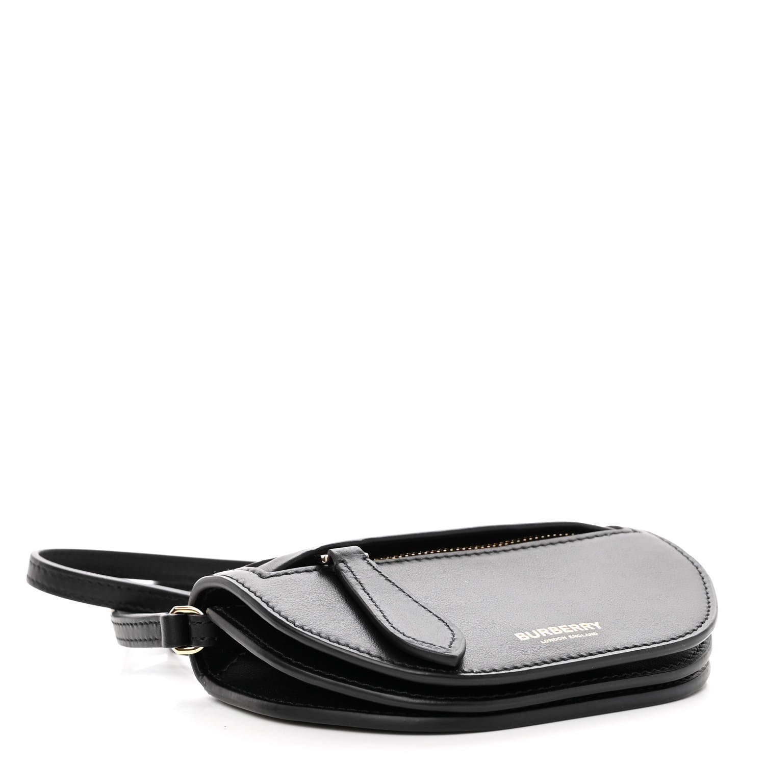 Burberry Calfskin Micro Olympia Card Case Black 4 of 9