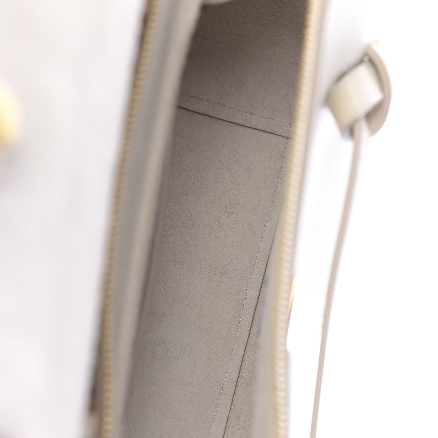 Grained Calfskin Micro Belt Bag Linen