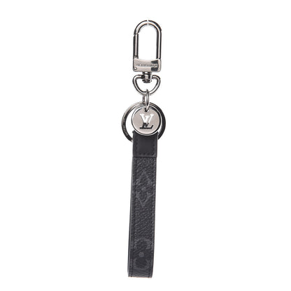 Louis Vuitton Monogram Eclipse Dragonne Bag Charm Key Holder 1 of 3