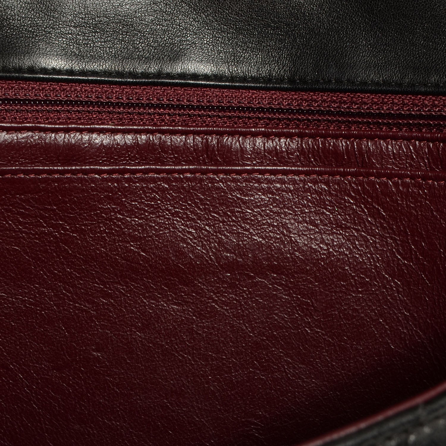 Chanel Lambskin Quilted Jumbo Single Flap Black 6 of 8