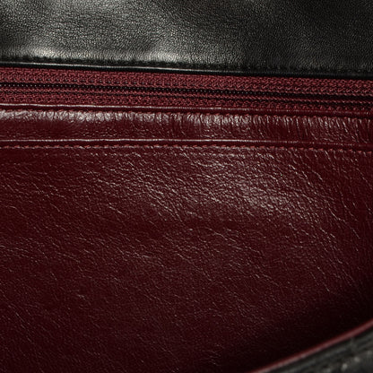 Chanel Lambskin Quilted Jumbo Single Flap Black 6 of 8