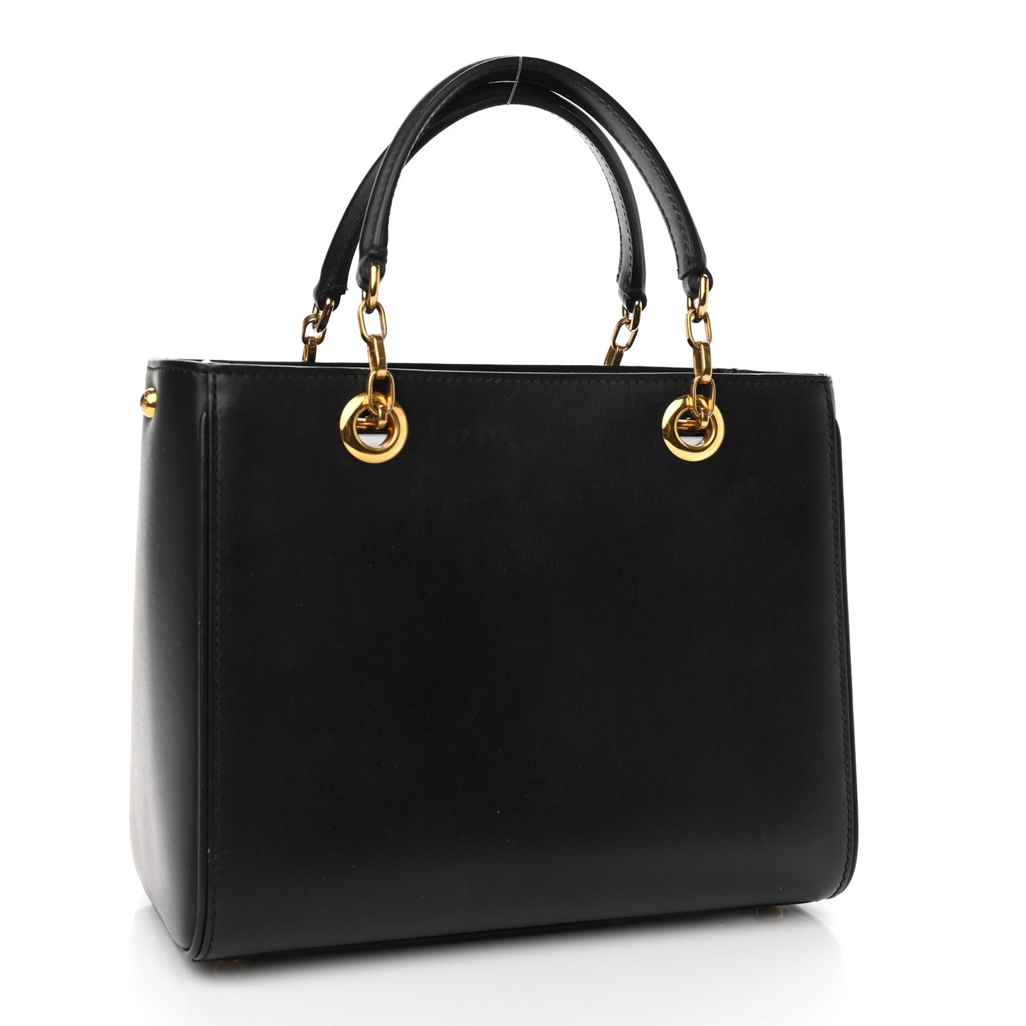 Nappa Large DG Girls Tote Black