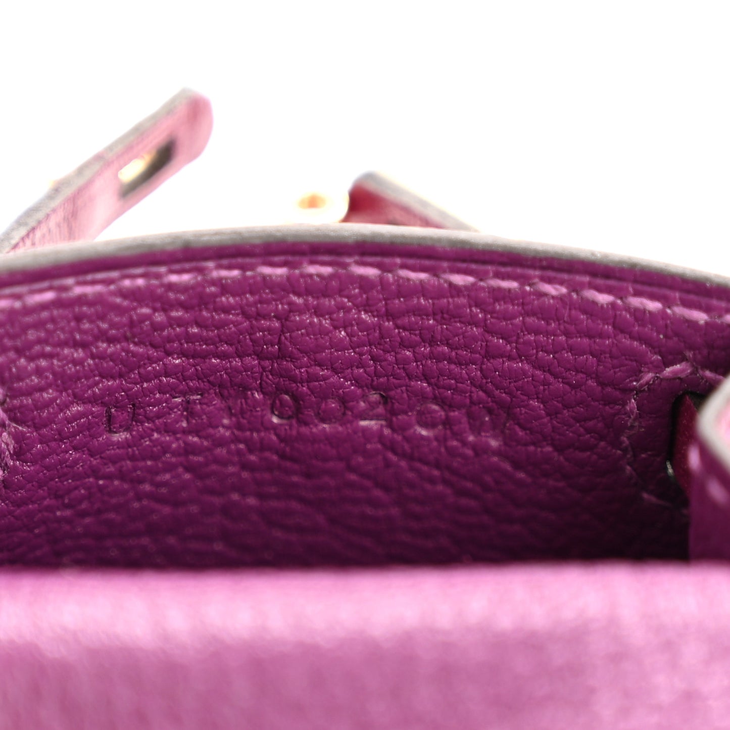 Tadelakt Mini Kelly Twilly Bag Charm Anemone