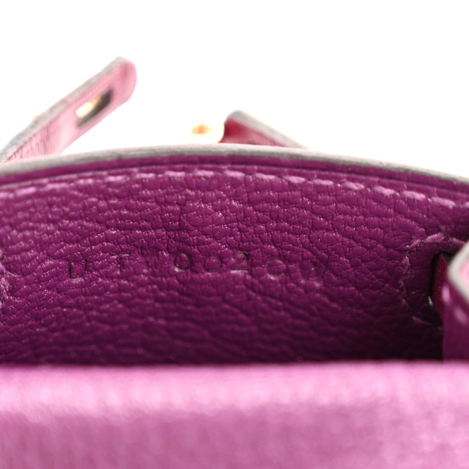 Hermes Tadelakt Mini Kelly Twilly Bag Charm Anemone 5 of 7