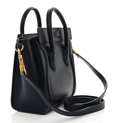 Celine Smooth Calfskin Nano Luggage Ink 3 of 15