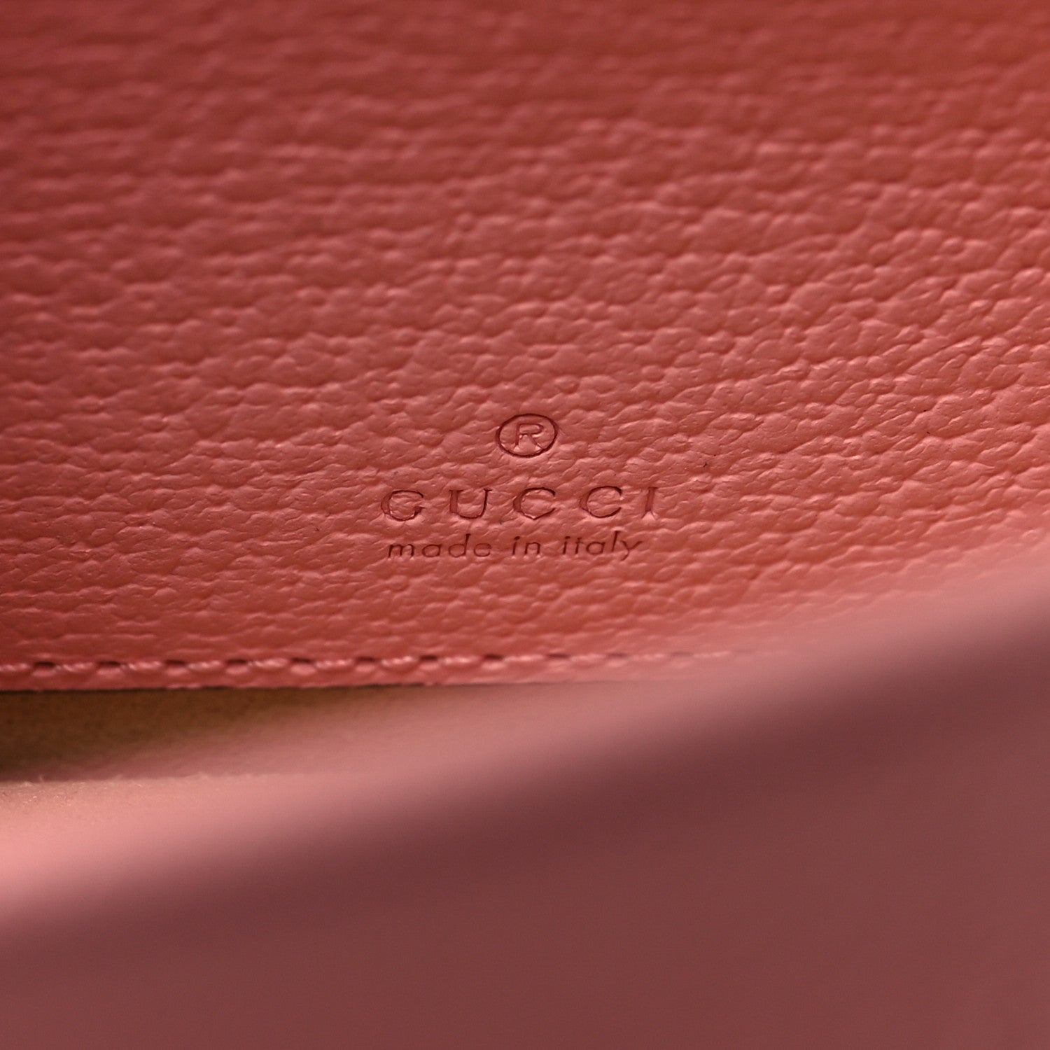 Gucci Textured Dollar Calfskin Mini Diana Chain Bag Wild Rose 6 of 10
