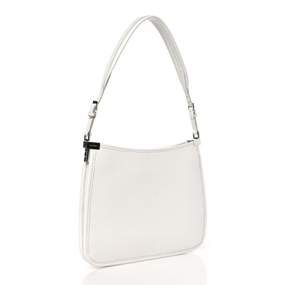 Gucci Calfskin Horsebit Slim Shoulder Bag White 3 of 9