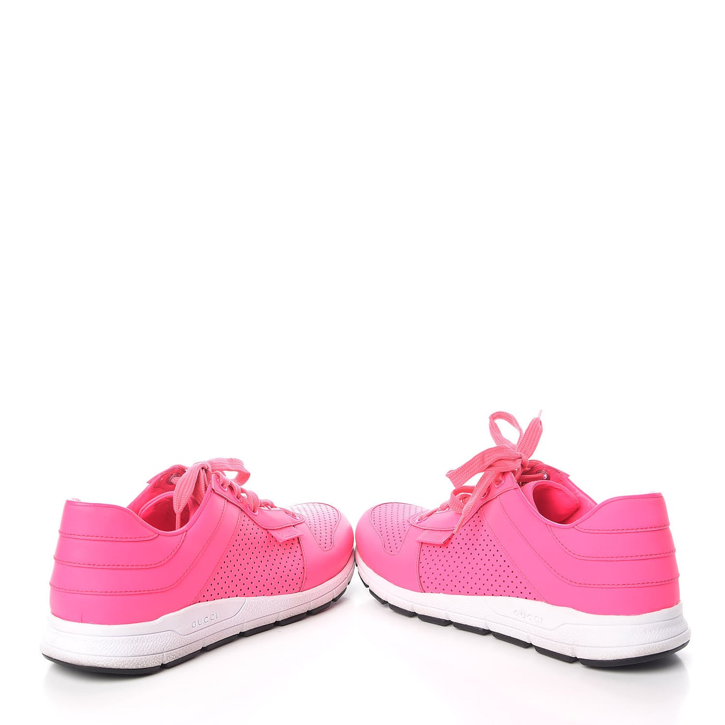 Calfskin Sneakers 37 Neon Pink