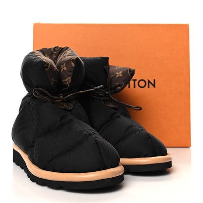 Louis Vuitton Nylon Monogram Pillow Comfort Ankle Boot 39 Black 9 of 9