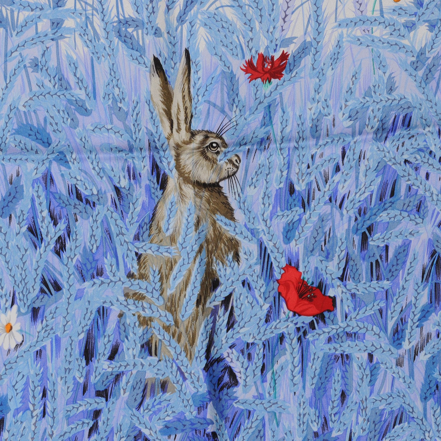 Silk Les Bles Scarf 90