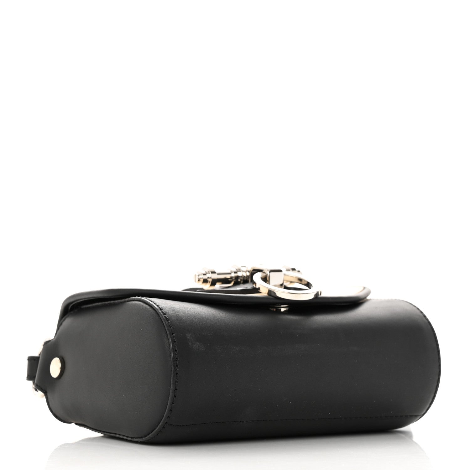 Givenchy Lambskin Obsedia Shoulder Bag Beige Black 4 of 15