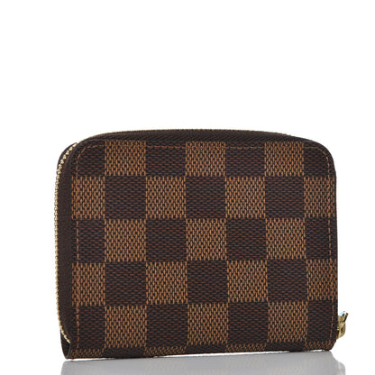 Louis Vuitton Damier Ebene Zippy Coin Purse 3 of 9