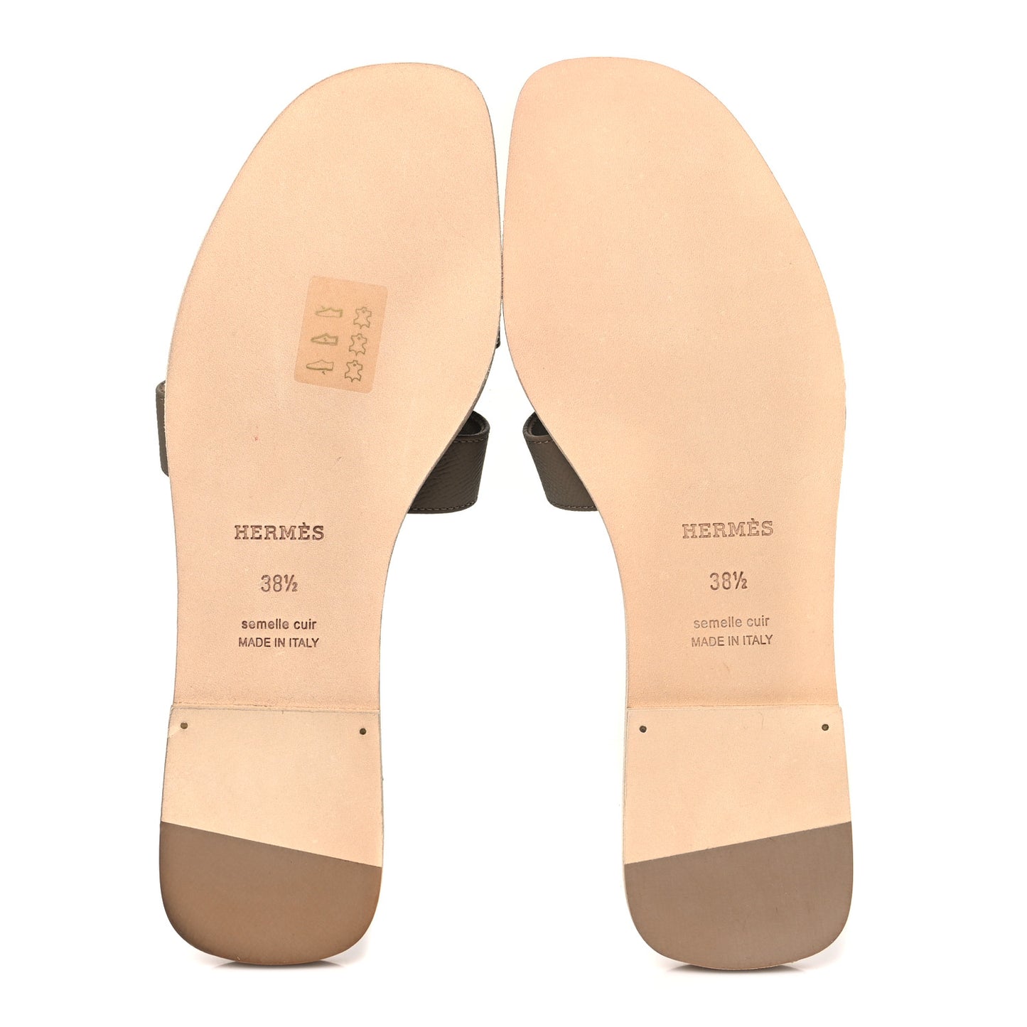 Epsom Oran Sandals 38.5 Etoupe