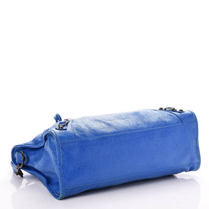 Balenciaga Agneau Classic Hardware City Bleu Lazuli 4 of 11
