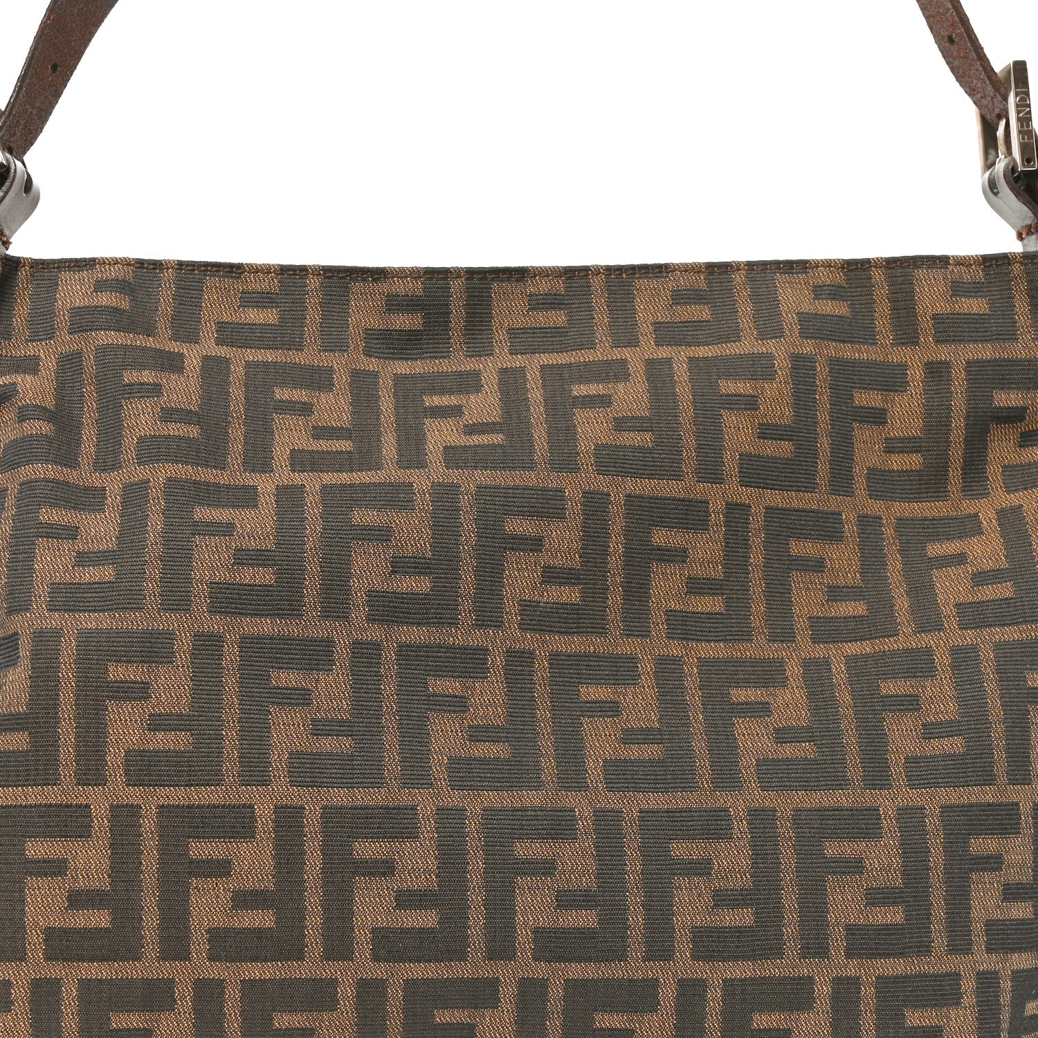 Fendi Zucca Shoulder Bag Tobacco 8 of 10
