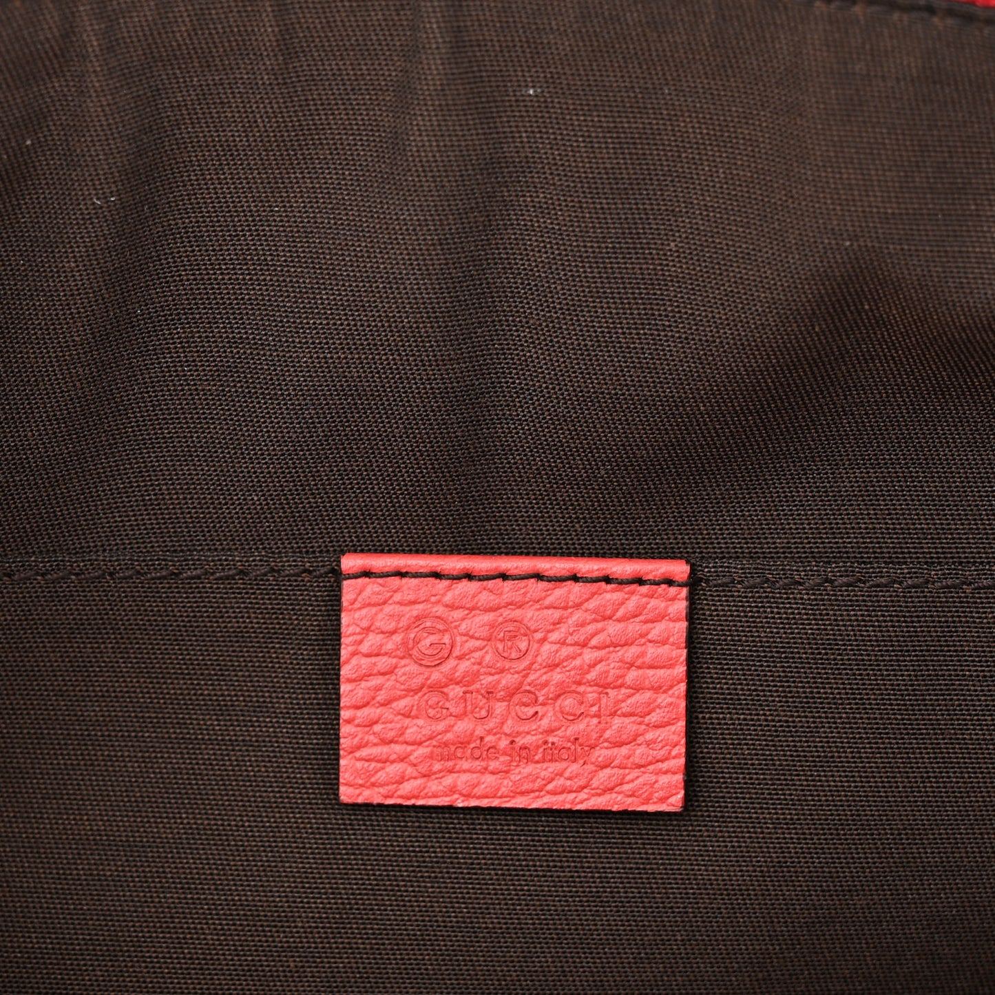 Calfskin Mini Dome Bag Sporting Red