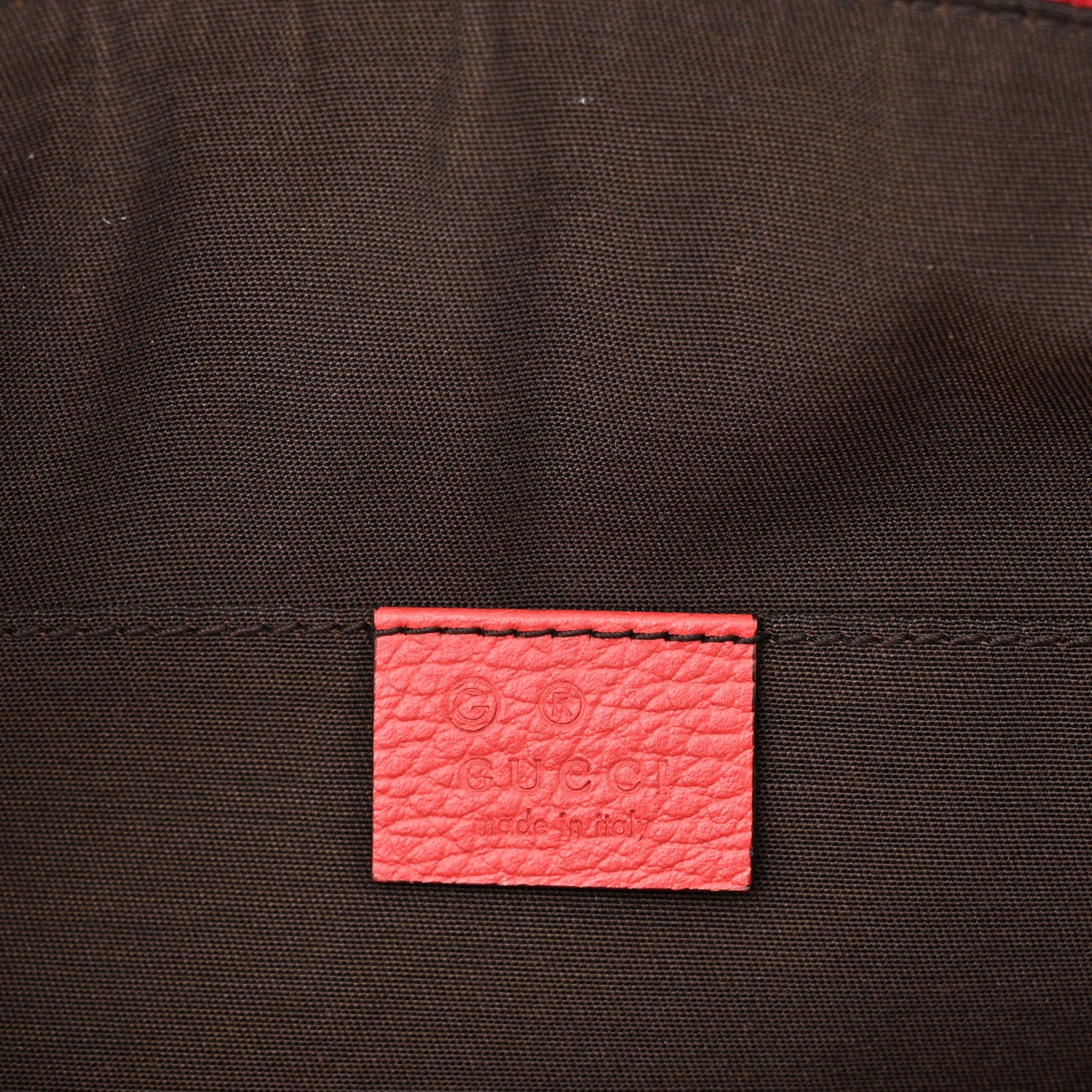 Gucci Calfskin Mini Dome Bag Sporting Red 5 of 11