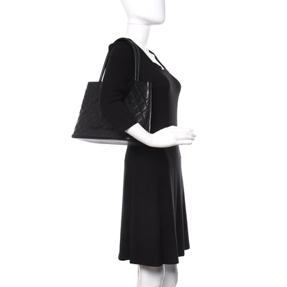 Chanel Caviar Quilted Medallion Tote Black 2 of 15