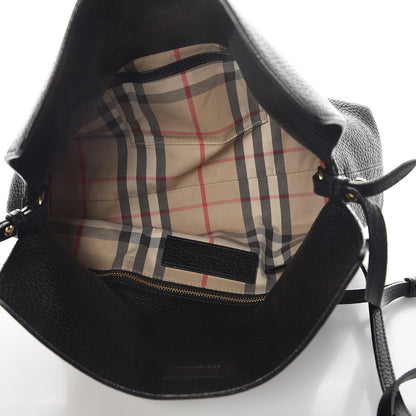 Burberry London Grainy Calfskin Small Leah Black 5 of 8