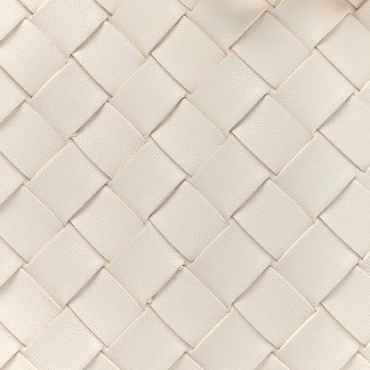 Bottega Veneta Nappa Intrecciato Small Andiamo Shoulder Bag White 7 of 9