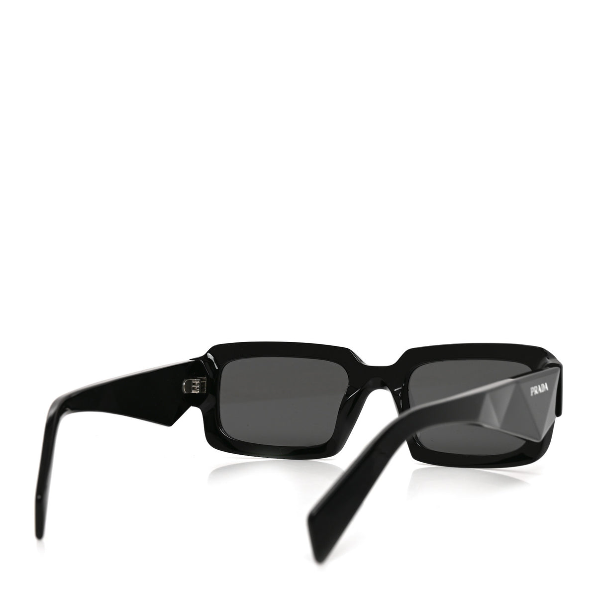 Prada Acetate Symbole Sunglasses SPR 27Z Black 4 of 7