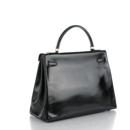 Hermes Box Kelly Sellier 32 Black 3 of 31