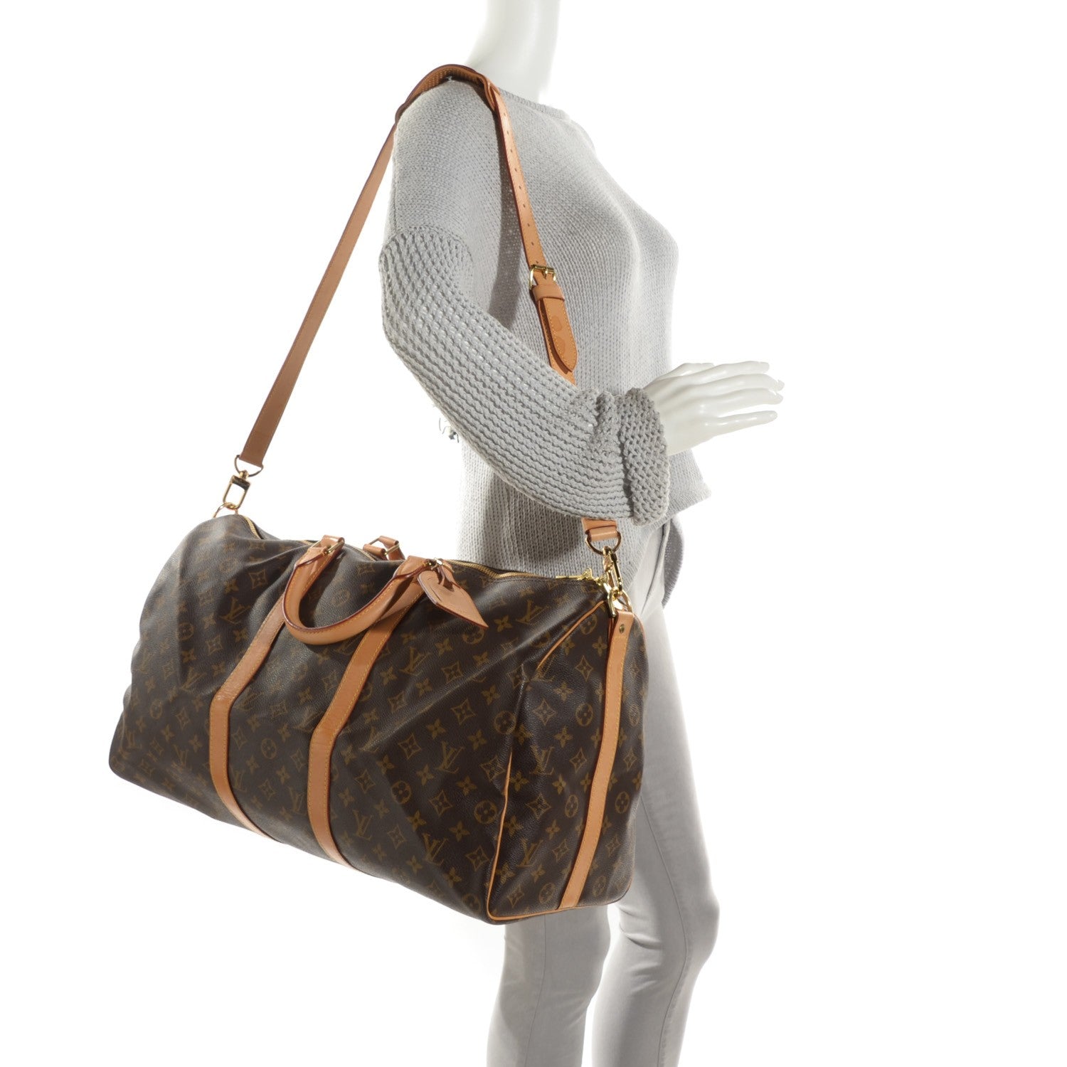 Louis Vuitton Monogram Keepall Bandouliere 50 2 of 7