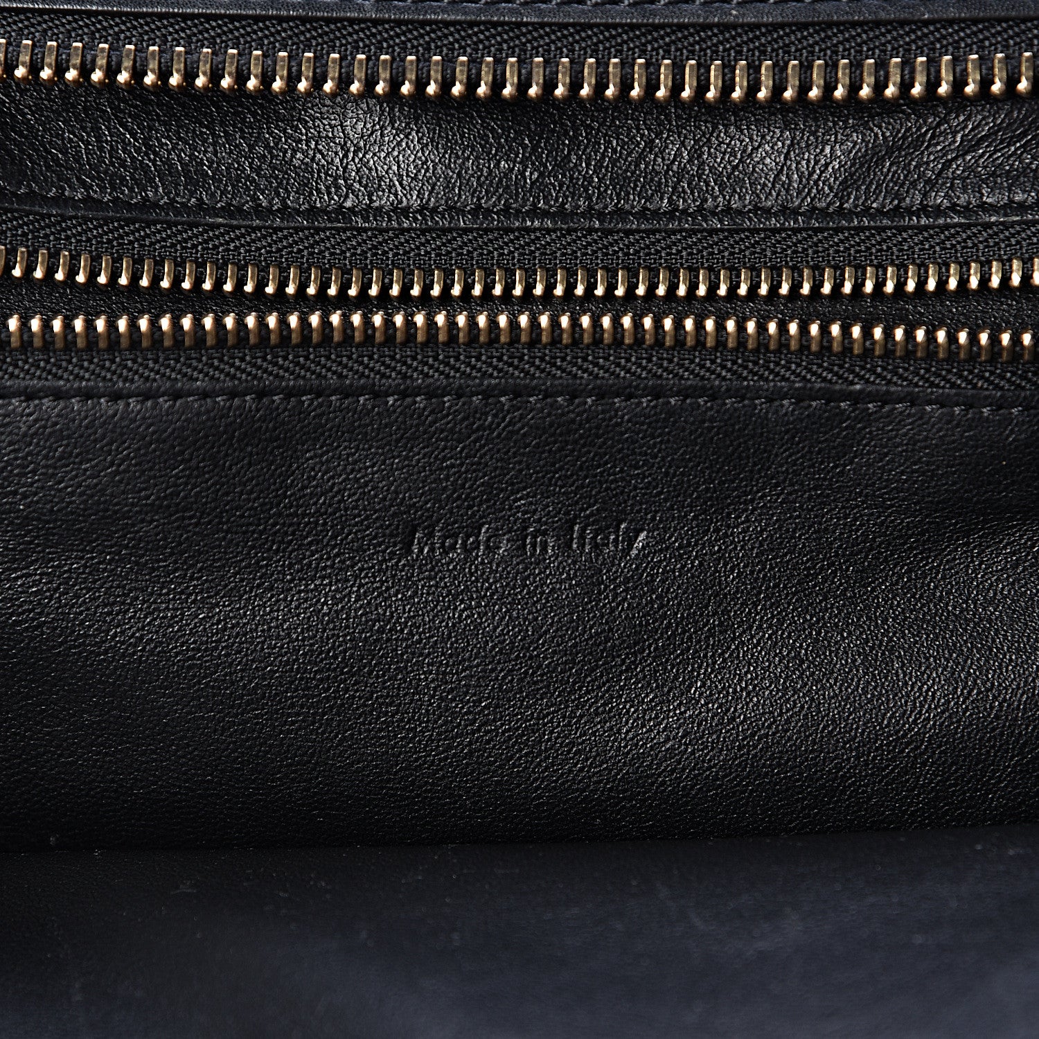 Celine Drummed Calfskin Mini Luggage Black 7 of 18