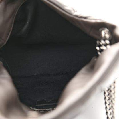 Saint Laurent Calfskin Y Quilted Monogram Medium Loulou Chain Satchel Concrete 5 of 12