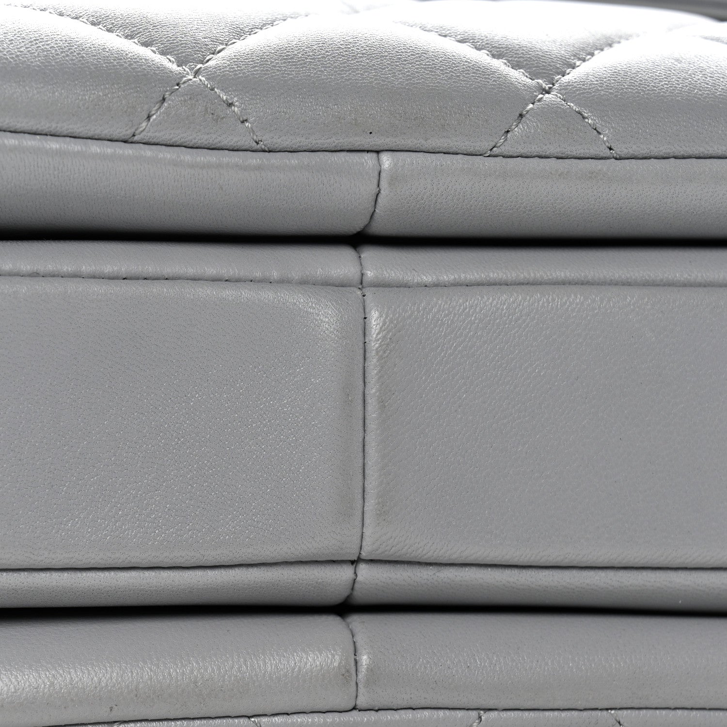 Chanel Lambskin Quilted Small Trendy CC Flap Dual Handle Bag Grey 11 of 13