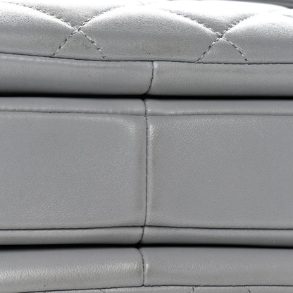 Chanel Lambskin Quilted Small Trendy CC Flap Dual Handle Bag Grey 11 of 13
