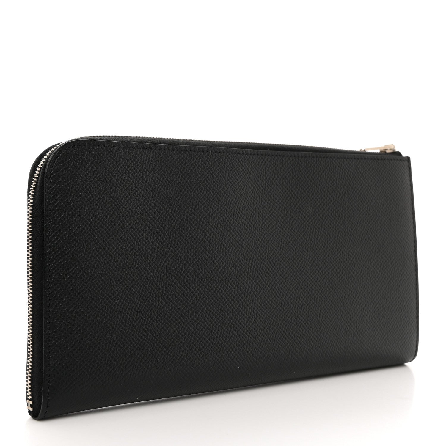 Hermes Epsom Large Remix Duo Wallet Black Deep Blue 4 of 9
