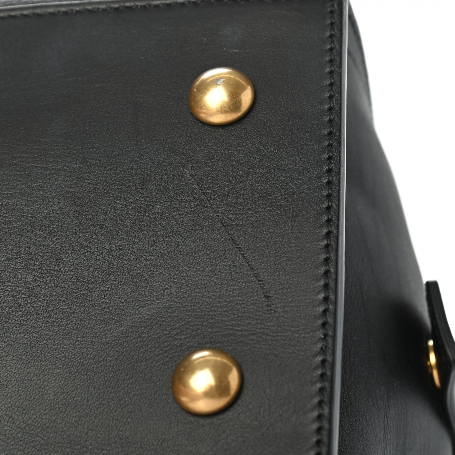Saint Laurent Calfskin Small Classic Y Cabas Black 10 of 10