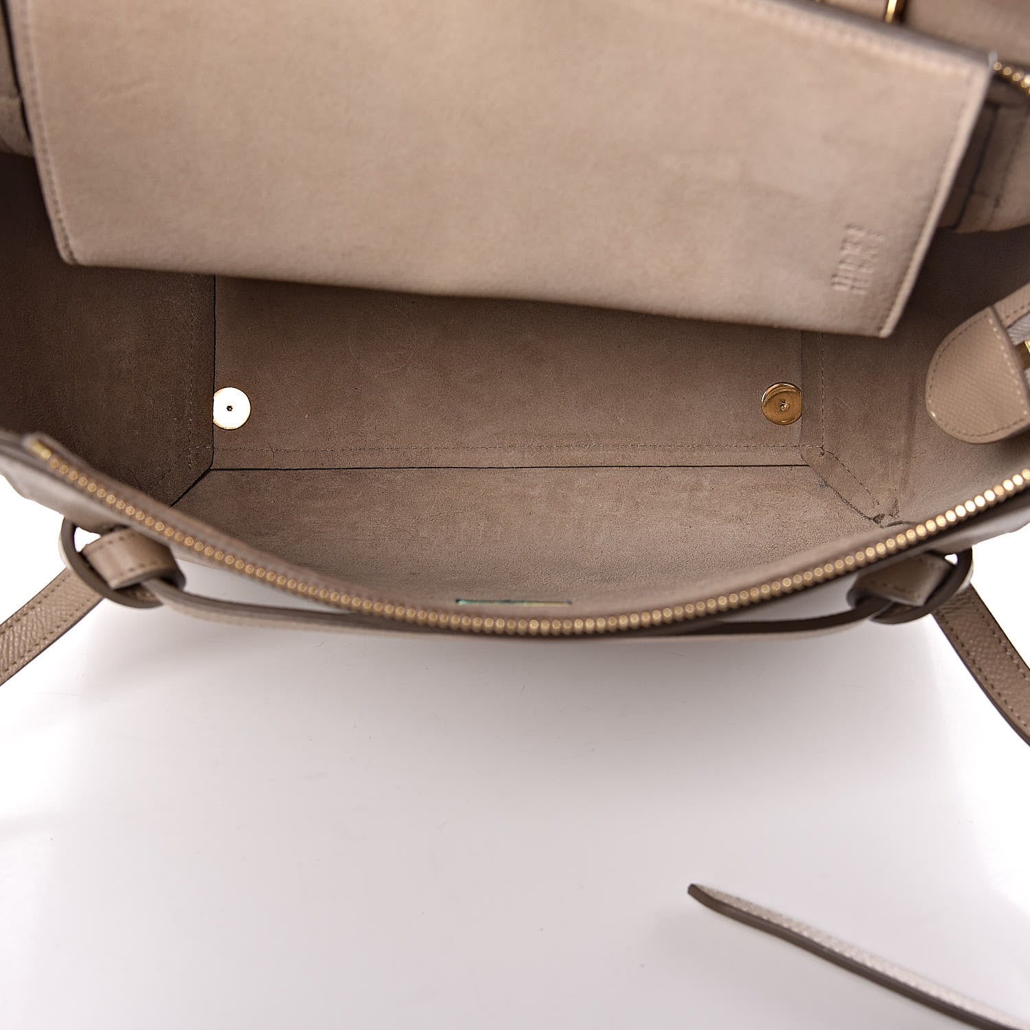 Celine Grained Calfskin Mini Belt Bag Dune 5 of 9