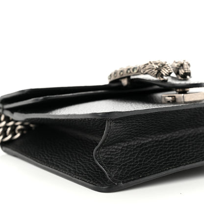 Gucci Calfskin Mini Dionysus Shoulder Bag Black 9 of 11
