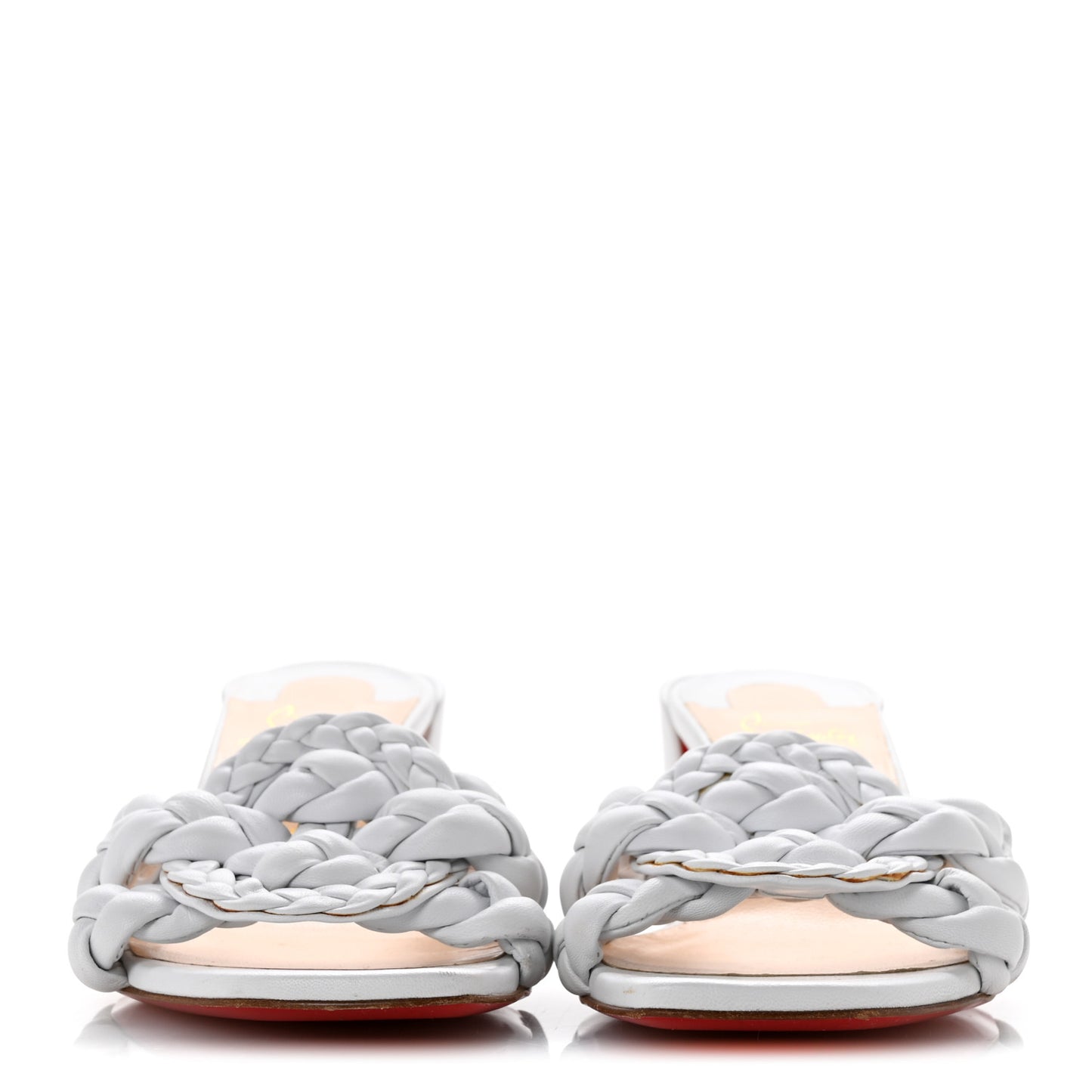 Nappa Marmela Mules 38.5 Bianco